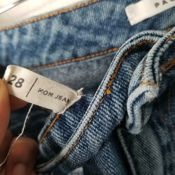 Pacsun Medium Wash High Rise Denim Shorts Size 28 - Picture 6 of 7